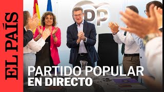 DIRECTO | Rueda de prensa posterior a la reunión del Comité de Dirección del Partido Popular