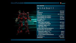 Armored Core AC Showcase - NINE-BALL (AC2AA)