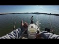 4 hours of raw and uncut live baiting for trophy size catfish kayak catfishing fort loudon lake