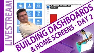 How to Build Dashboards and Home Screen in FileMaker - Day 2