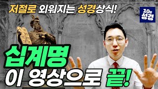 십계명 아직도 헷갈리다면? 암기부터 의미까지 완벽 정리!