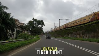 4K Drive on Lonavala Ghat | Tiger Point | Popular Tourist place near Mumbai