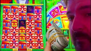 WHEEL UPGRADE! Huff N Even More Puff Slot Machine BIG WINS!