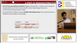 BIM based rating of urban and architectural surfaces to refine solar potential analysis