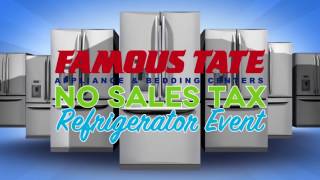 No Sales Tax Refrigerator Event