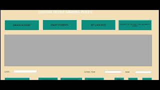 College Online Grade Portal - Report Generation Admin Account