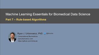 7. Rule-Based Machine Learning Algorithms