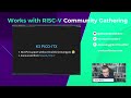 Works with RISC-V Community Livestream - March 2026