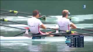 Aiguebelette 2015  - J. Azou et S. Delayre champions du monde du deux de couple - France 3