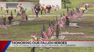 Tyler funeral home hosts Memorial Day ceremony