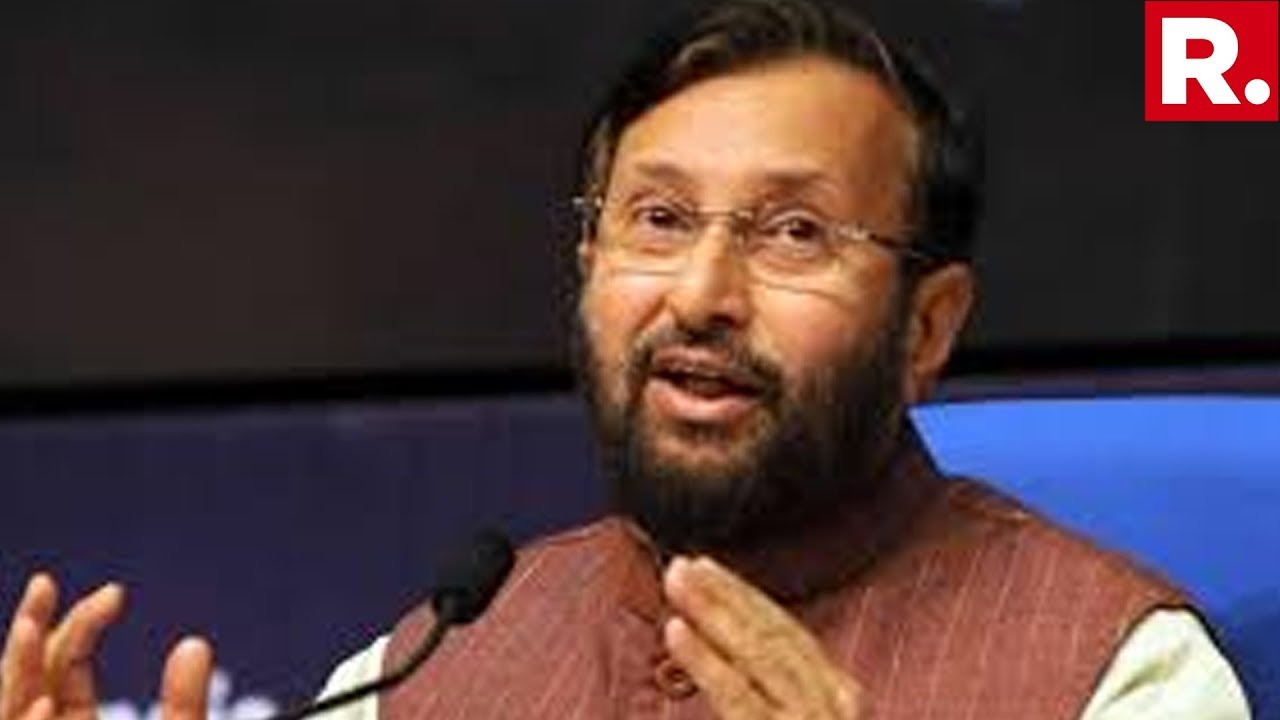 Union I&B Minister Prakash Javadekar Addresses Media On The Upcoming ...