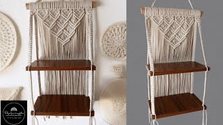 Macrame wall hanging self 2 lear | Macrame wall hanging new design 2024 |