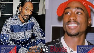 Blood VS Crip Rappers (Part 2) #bloods #crips