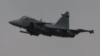 4Kᵁᴴᴰ SAAB 39 GRIPEN 7 HIGH SPEED PASSES !!