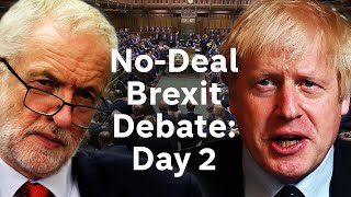 Brexit Debate: Day 2 LIVE - MPs take control of parliamentary agenda