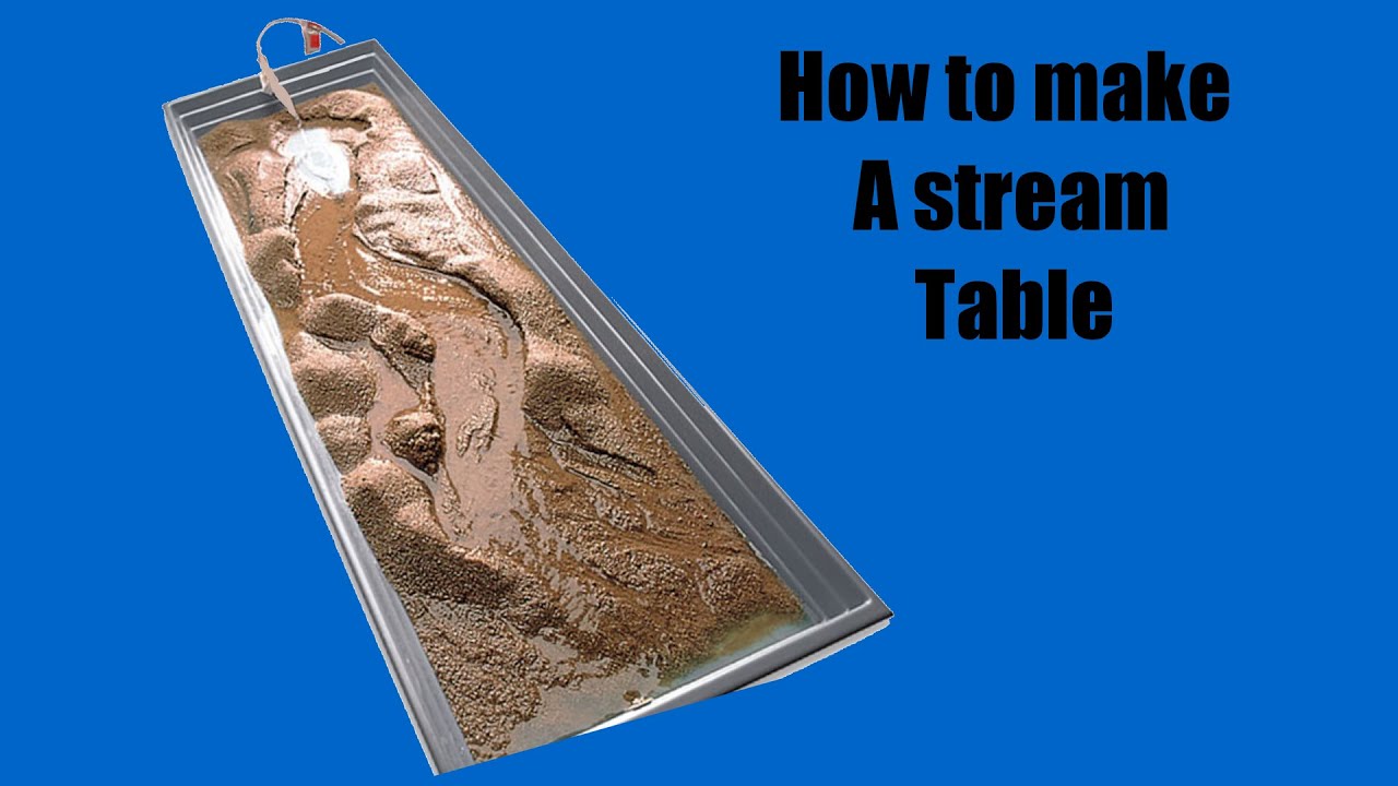 How To Make A Stream Table Youtube