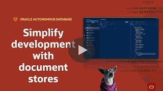 Develop native web applications with Oracle Autonomous Database JSON document store