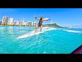 WAIKIKI LAY DAYZ | Scoring South Shore In Between Big Swells | RAW POV