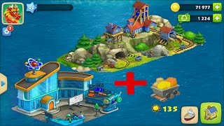 TOWNSHIP GAMEPLAY MINE+BOOSTER+REGATTA