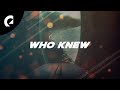 Milva - Who Knew (Official Lyric Video)
