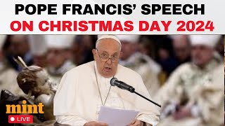 Vatican Christmas Mass Live | Pope Francis' Urbi et Orbi Blessing | Pope Francis Opening Holy Door