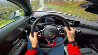 2018 Mercedes-Benz A 180d [1.5 - 116 HP] POV Test Drive 4K | 0-100 Acceleration