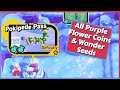 Pokipede Pass - All Purple Flower Coins & Wonder Seeds + Flagpole - Super Mario Bros. Wonder