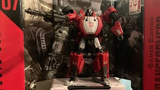 He’s a complex one… | SS Deluxe Class Gamer Edition Sideswipe