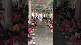 🌹Mayapur a prosad seba 🌹#trending #shortsviral #shortsfeed #shortvideo #4k @tseries @hktv108