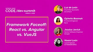 Panel: Framework Face-Off - React vs. Angular vs. VueJS