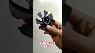 do it yourself ‼️ Dinamo DC 12 volt 6000 rpm #diy #creative #fypシ