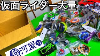 仮面ライダー福袋【駿河屋】中古福袋　仮面ライダーじゃんく雑貨詰め合わせセット開封！Kamen Rider Lucky bag