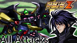 スパロボZ『シュロウガ/アサキムCV:緑川光』(SHULAWGA All Attacks (ASAKIM DOWEN)【ゲーム/Super Robot Wars Z.srw】