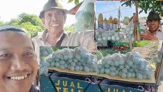 TELOR ASIN  BARU BUKA LARIS MANIS TANJUNG KIMPUL, ENAK TERASA ASINNYA