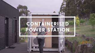 Containerised Power Station - Off-Grid Solar Energy
