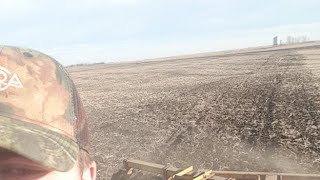 Disking Soybean Stubble With The 5020!