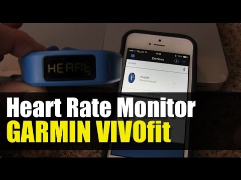 Garmin Vivofit - How to Add Heart Rate Monitor Garmin Vivofit - How to Add Heart Rate Monitor