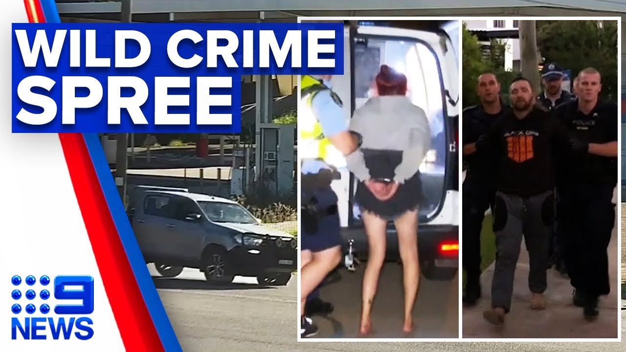 Duo Accused Of Wild Carjacking And Robbery Spree | 9 News Australia ...