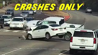 INSANE CAR CRASHES USA & Canada  | BEST OF Accidents, Road Rage, Bad Drivers, Brake Checks 2023