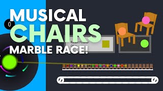 Musical Chairs! - Algodoo Marble Race