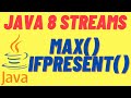 JAVA 8 STREAMS MAP MAX IFPRESENT | EXAMPLE JAVA 8 CODE DEMO JOB INTERVIEW QUESTON | InterviewDOT