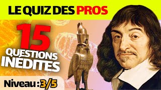 ❓ Défie le quiz des experts, niveau 3/5 : 15 nouvelles questions inédites