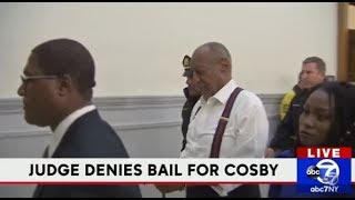 Bill Cosby Learns His Sentence