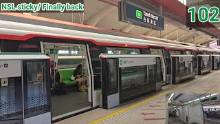 [Back after sticking NSL] SMRT TRAINS Ride On the CGL Towards Tanah Merah — R151 867/868