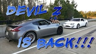 Devil Z vs Badmaro, Twin Turbo 370z, BMW 335i, Turbo Civic \u0026 Nitrous J30 STREET RACING