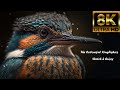 Rainbow Wings: The Vibrant World of Kingfishers | #8K #birds #wildlife