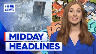 Australia's dire rental crisis; Hawaii fires death toll to rise | 9 News Australia