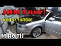 Audi B7 A4 Miro 111 Wheels and JHM K04-R Tune!