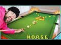 POOL TRICK SHOT H.O.R.S.E. Part 2!