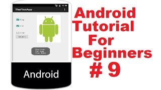 Android Tutorial for Beginners 9 # Android Checkbox Basics and Example